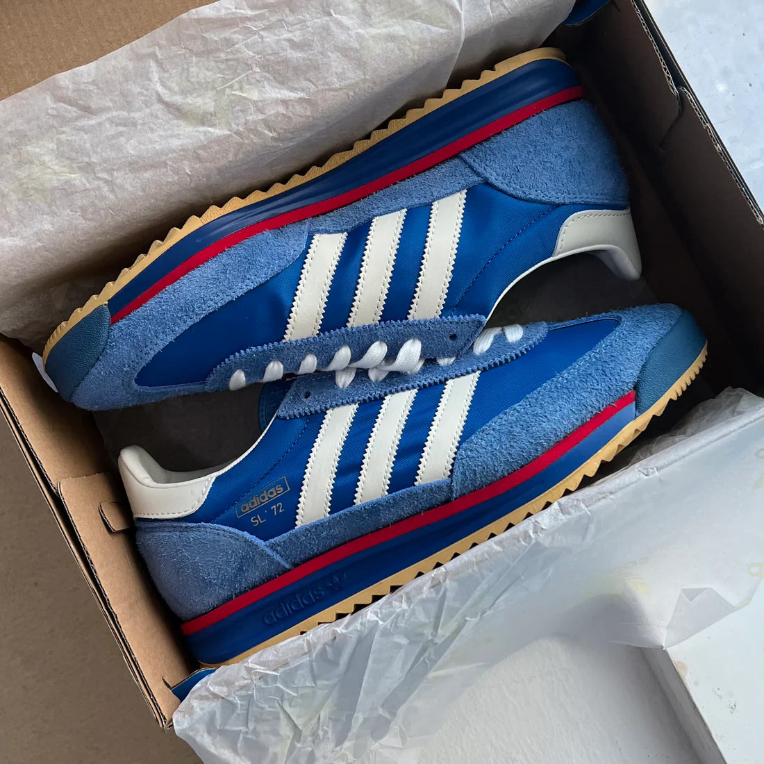 Adidas SL 72 RS XLD "Blue Scarlet"