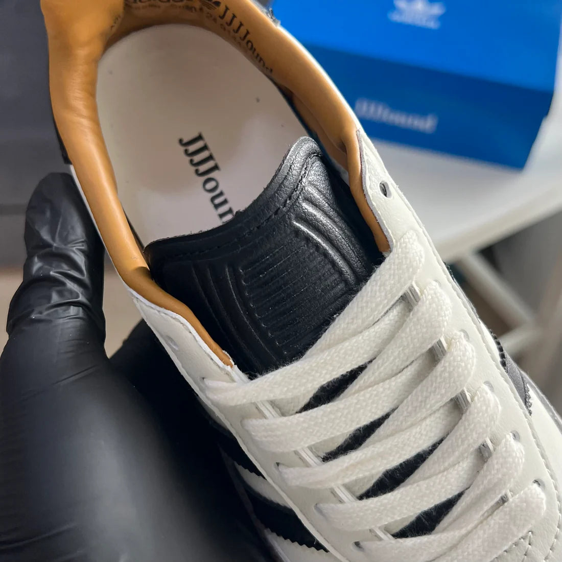 Adidas x JJJJound Samba OG "Off White/Core Black"
