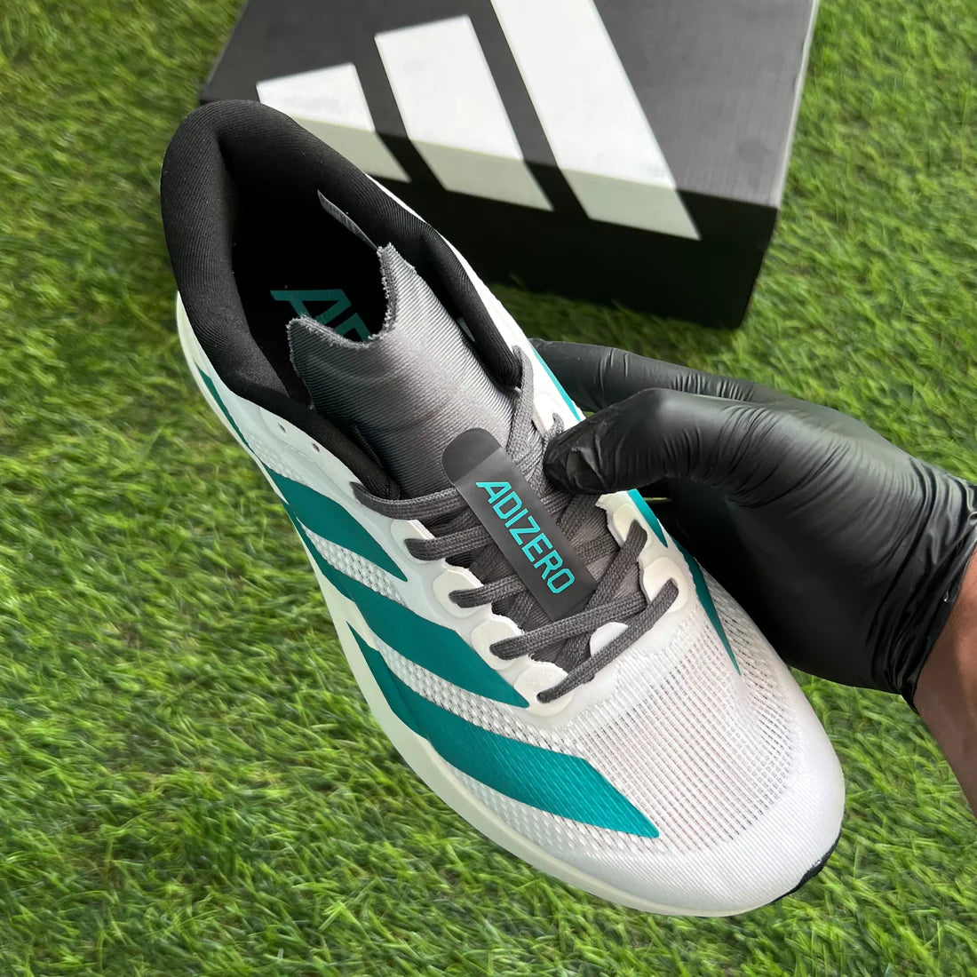Adidas Adizero Evo SL “White Pure Teal”