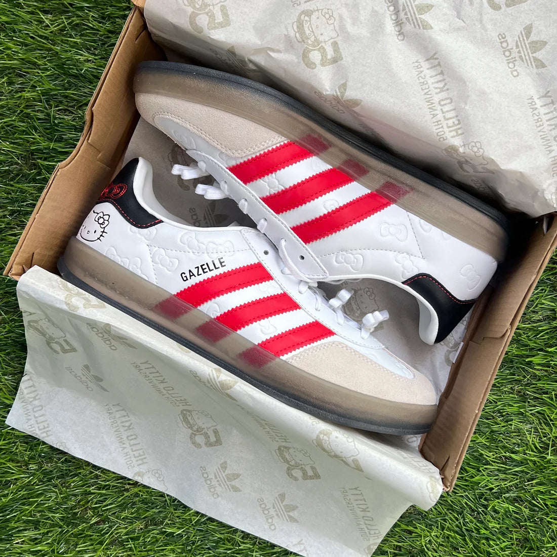 Adidas Gazelle Indoor x Hello Kitty “50th Anniversary”