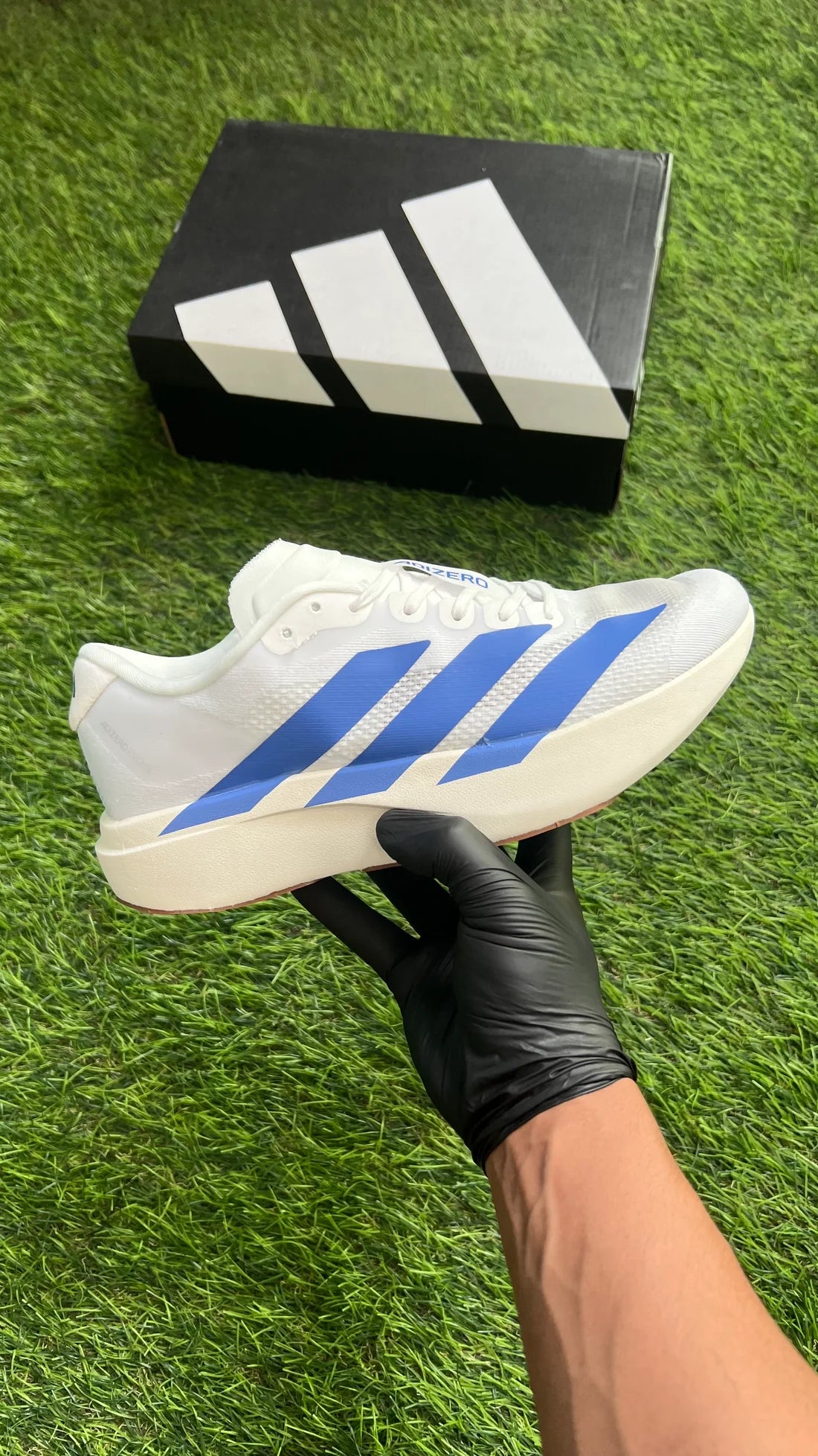 Adizero Evo SL "White Royal Blue"