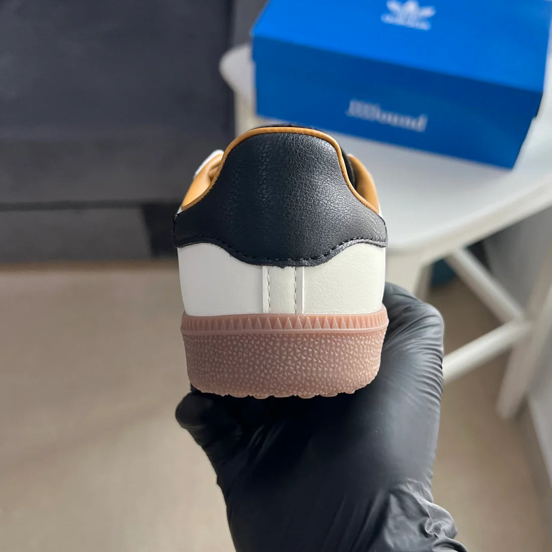 Adidas x JJJJound Samba OG "Off White/Core Black"