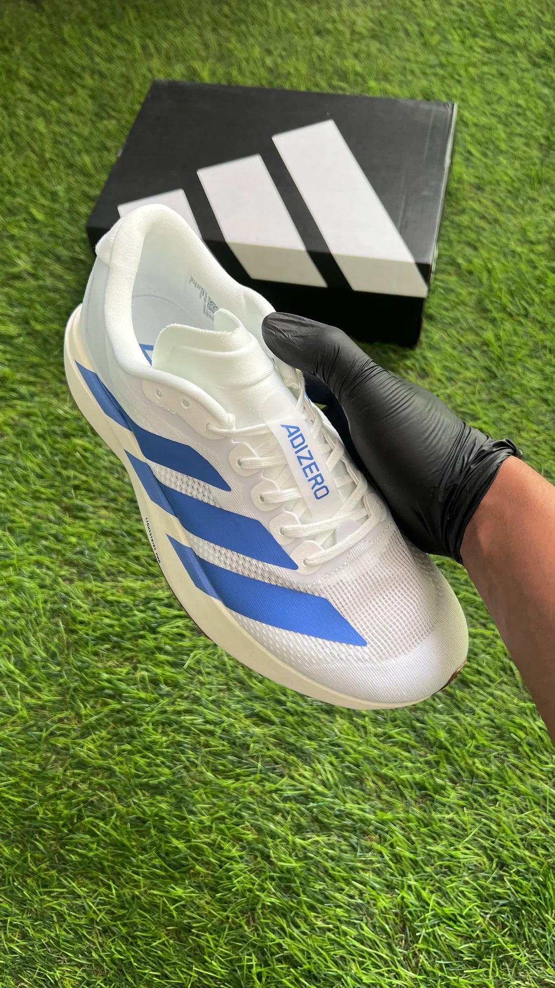 Adizero Evo SL "White Royal Blue"