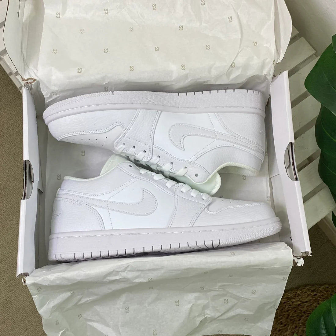 Air Jordan 1 Low “Triple White”