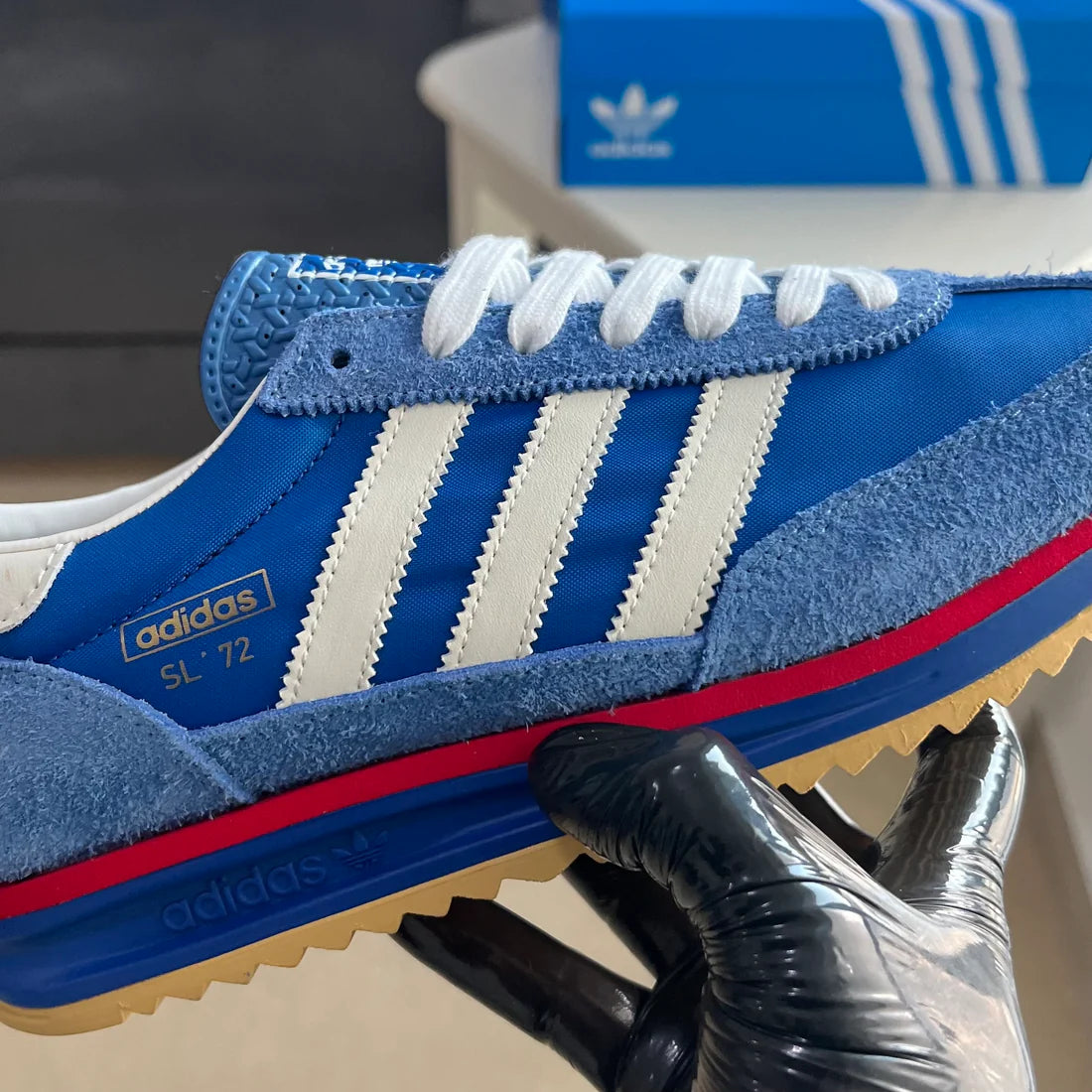 Adidas SL 72 RS XLD "Blue Scarlet"