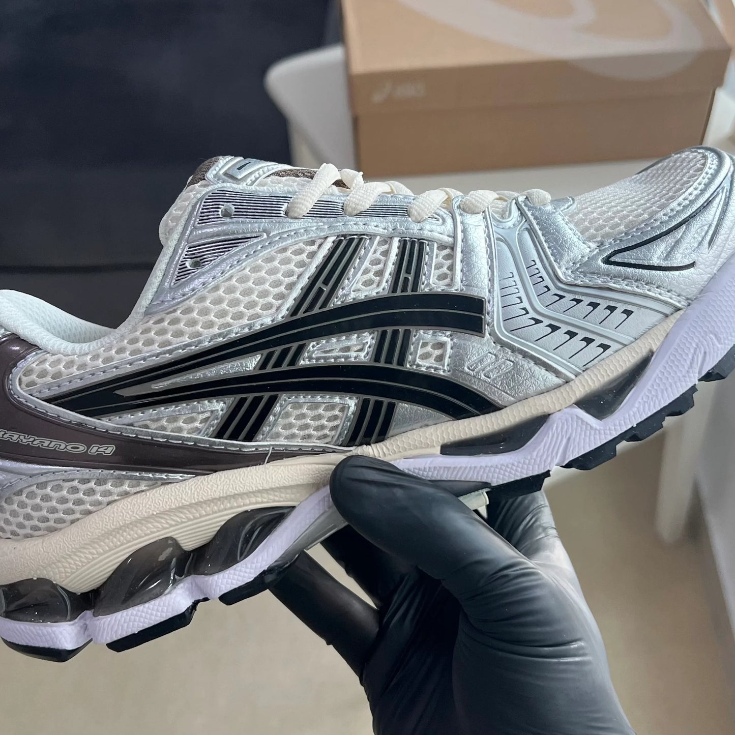 ASICS Gel-Kayano 14 “Cream Black Metallic Plum”