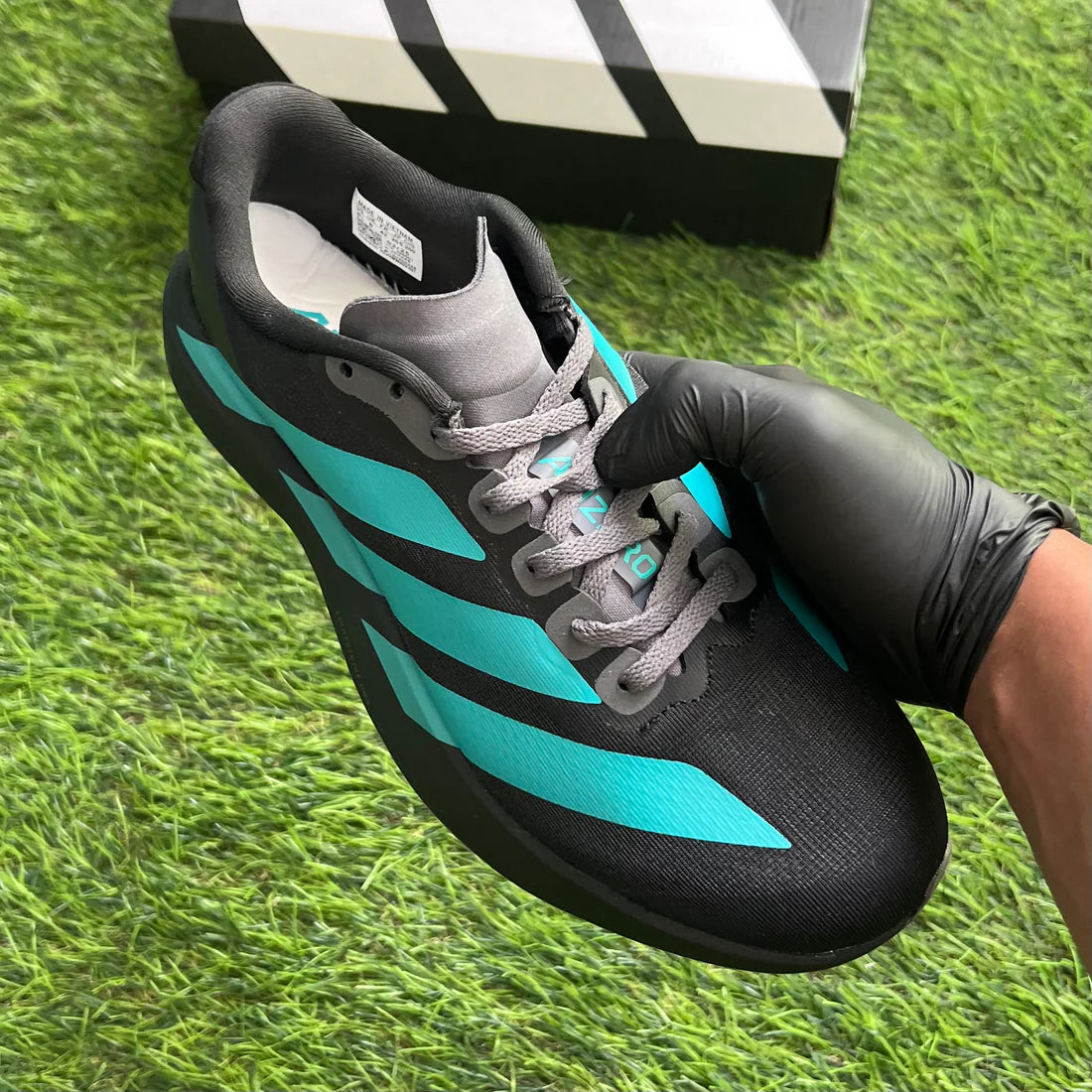 Adidas Adizero Evo SL “Core Black / Pure Teal / Grey Four”